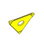 Schneidplatten 312 zum Abstechen