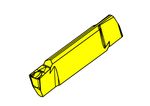 Inserts S224 with geometry .C for grooving and parting off