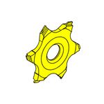 Plaquettes de coupe S64T circlips