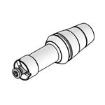 Milling shank M332 for collet chuck