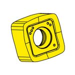 Plaquette DAH84 géométrie positive