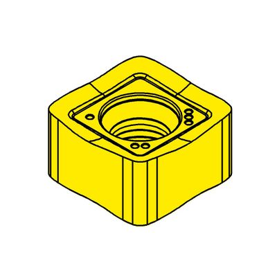 Indexable insert DAH82 High feed milling positive geometry | HORN