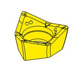 Indexable insert DA31 Milling