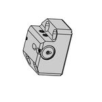 Support de barre d'alésage R849 coudé