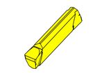 Inserts S224 with geometry .WA for grooving and parting off
