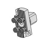 Toolholder BGT for grooving and boring