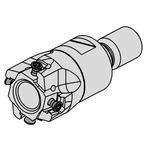 Einschraubfräser M406 Tangentialfräsen