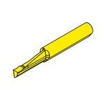 Inserts type A105 for face grooving groove outside diameter from 10 mm