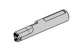 System B223 (radial) Round shank