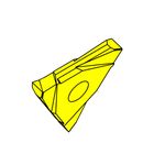 Inserts 312 for grooving and side turning