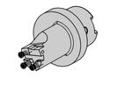 Basic toolholder HSK224 for Cassettes