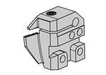 Cassette 220 LIK with IC for face grooving