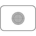 WRG solid material ground, h6 with chamfer (Metric)