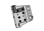 Grooving toolholder system 960 for cassettes 842