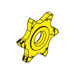 Inserts S64T width of groove 1.0-3.0 mm