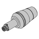 Milling shank for collet chuck