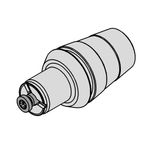 M328 cutter shank for collet chuck