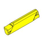 Inserts S224 with geometry .10 for grooving and side turning