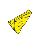 Inserts 312 for grooving and side turning