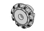 Aufsteckfräser System M409 (45°) Tangentialfräsen