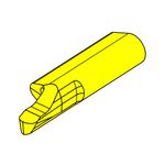 Cutting insert 105 Axial grooving full radius (Metric)