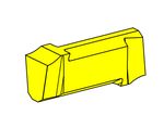 Inserts S231 cutting width 10 mm