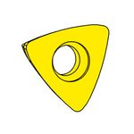 Plaquette DAH37 géométrie neutre