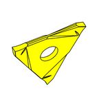 Inserts 312 with geometry 00