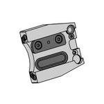 Grooving toolholder system 960 for blades