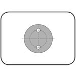 WPR 2 Bohrungen gerade, roh gesintert