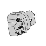 Basic toolholder HSK 220 for Cassettes