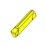 Inserts S224 with geometry .WA for grooving and parting off