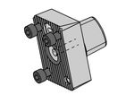 Grundhalter N850 (Polygonschaft) für Kassetten