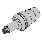 Milling shank for collet chuck