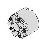 Slip-on milling cutter System 380 (Metric)
