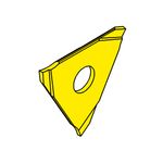 Insters type 312 with round chip former depth of groove up to 8 mm