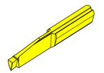 Inserts type A110 for face grooving groove outside diameter from 20 mm