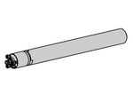 Friction shaft IK shoulder cooling / backwash 5°