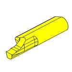 Cutting insert 105 Axial grooving Outer groove diameter from 5 mm
