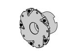 Slip-on milling cutter System 383 (ab Z10)