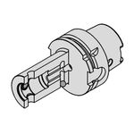 VDR direct recording (DIN 69893 HSK-A)