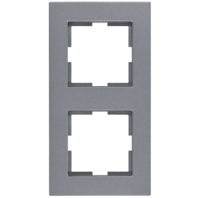 EGB Karre Abdeckrahmen 2-fach anthrazit/fume 92180642 / 92511942