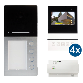 EGB Villa 4 Familien AP Set Basic