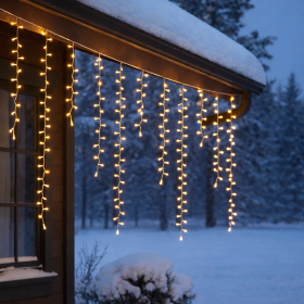 LED-Eisregen-Lichtervorhang 384 DWW 81239