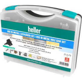 Heller Bi-Metall-Lochsägen-Koffer 17tlg.