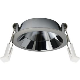 GreenLED CERA-DECO Einbauring, schwenkb., chrom zur Verwendung mit CERA-DECO GU10 oder Modul