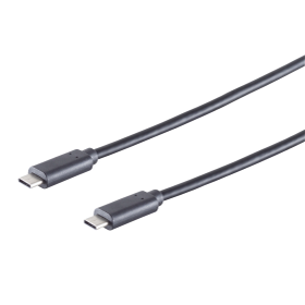 USB Kabel USB C3.1 - USB C3.1, schwarz, 1,0m 77140-1.0