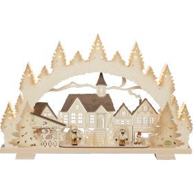 Premium-Line-Lichterbogen "Weihnachtsmarktzauber" LBE1071