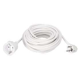 EGB Verlängerung H05VV-F3G1,5mm² 15m reinweiß