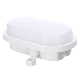 EGB LED Ovalarmatur IP65 4-9W + CCT, weiß 2700/4000/6500K - 4W/7W/9W einstellbar
